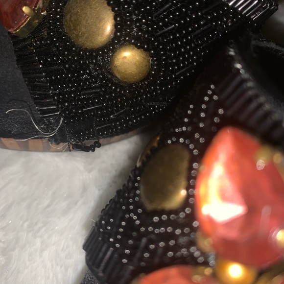 Marciano Wedges Satin Ankle Tie Wrap PMEMIRA Black/Satin - Picture 4 of 4